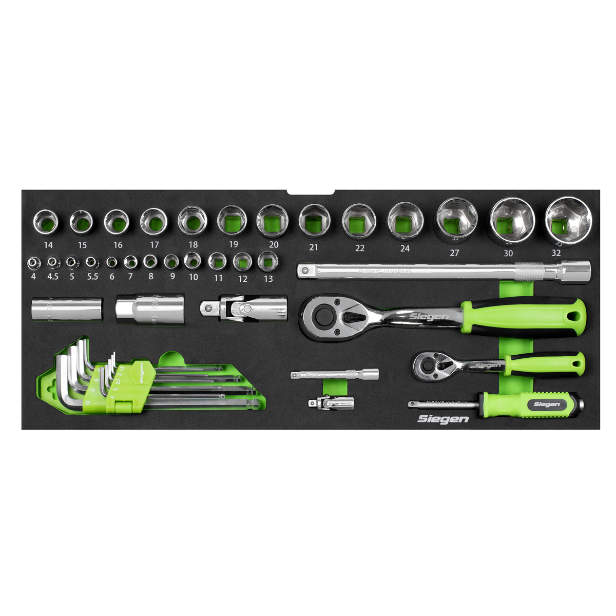 Siegen S01266 Siegen Portable Tool Chest 3 Drawer with Tool Kit 98pc