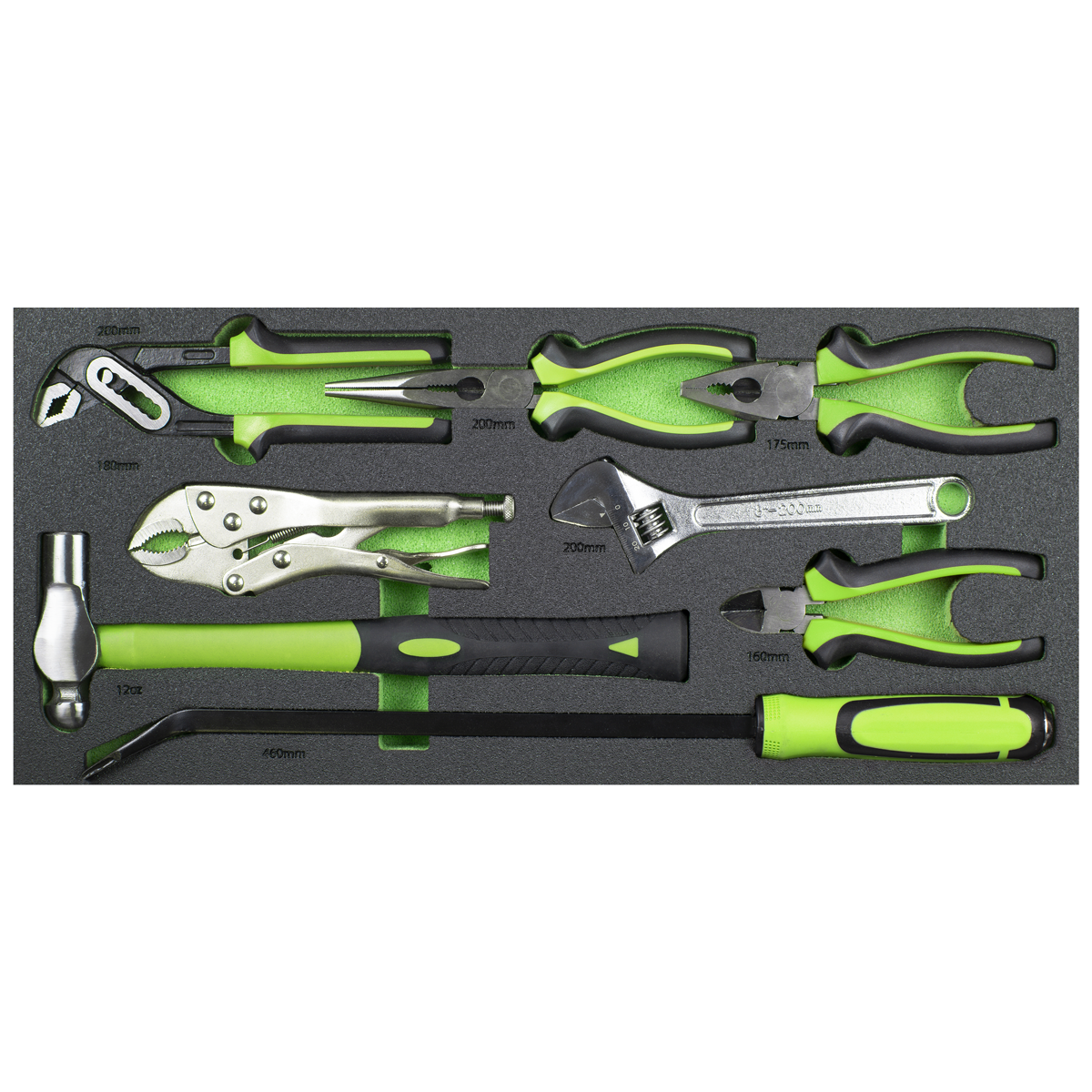 Siegen S01267 Top Chest & Rollcab Combination 6 Drawer with Tool Kit 247pc