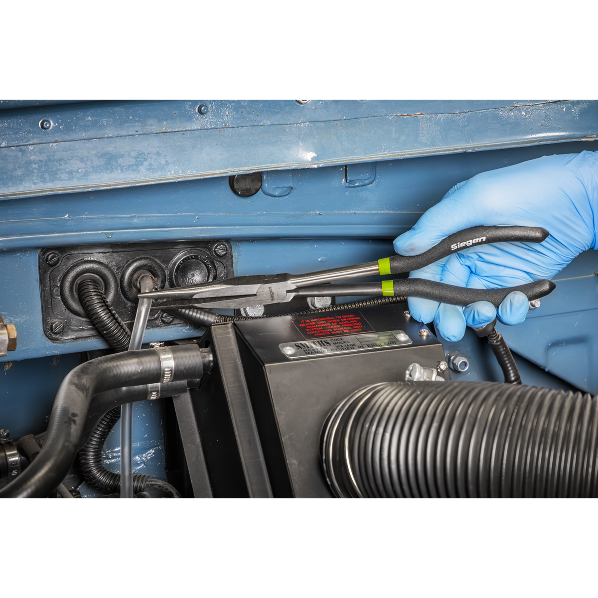 Siegen S01277 Siegen Pliers Set with Tool Tray 9pc