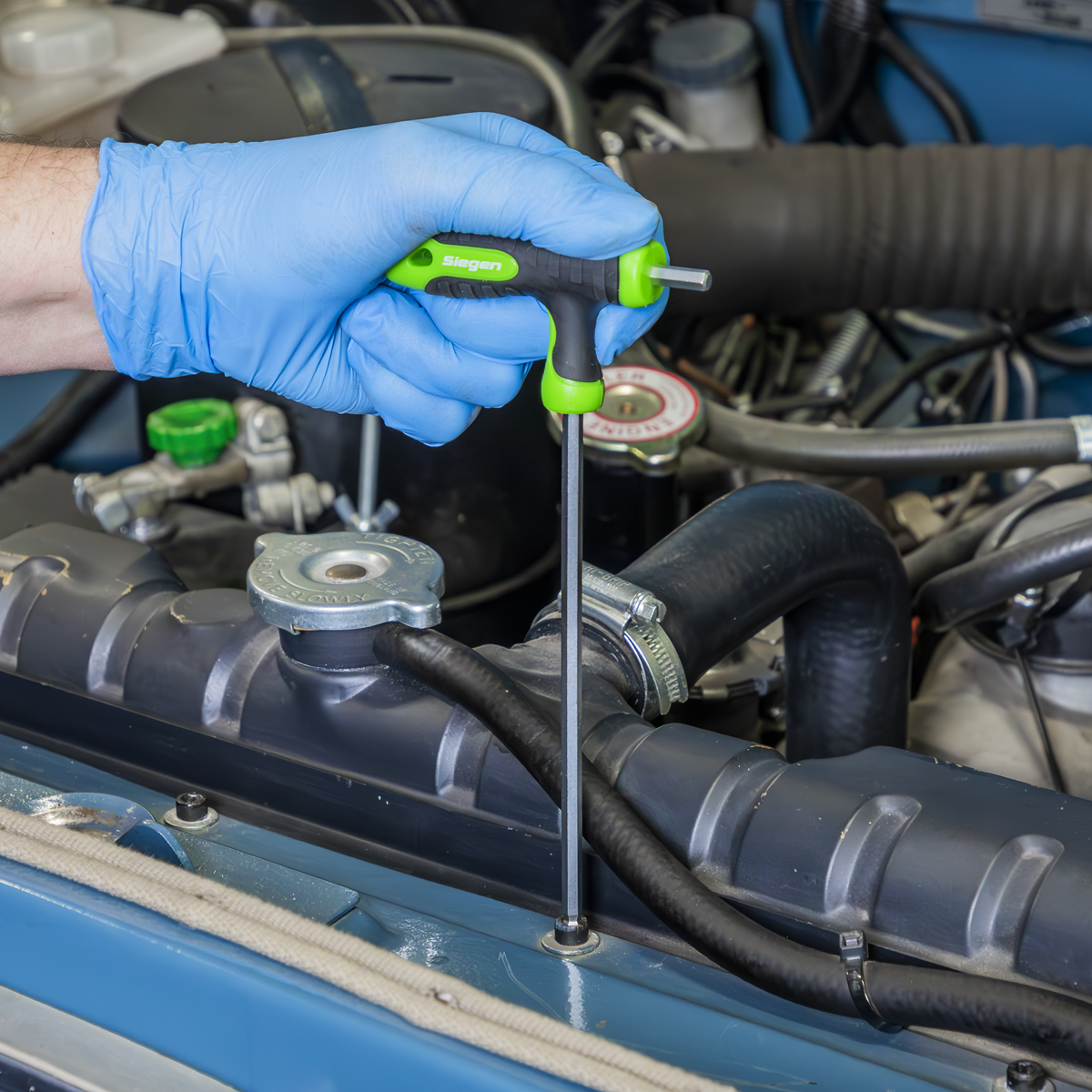 Siegen S01280 Siegen T-Handle & Standard Hex/TRX-Star* Key Set with Tool Tray 35pc