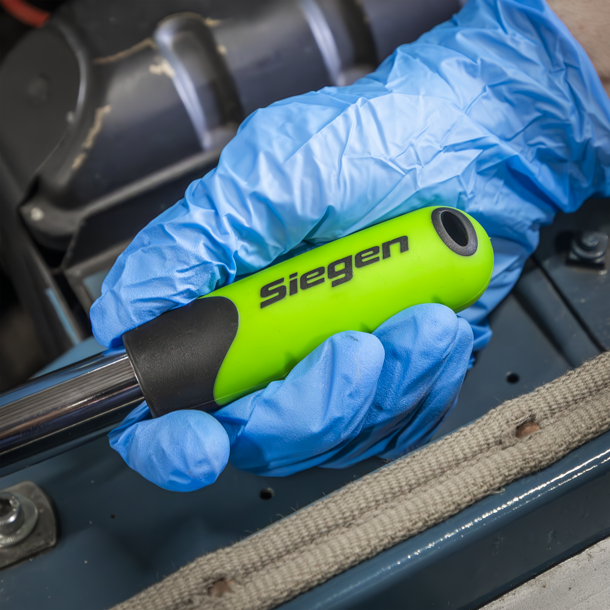 Siegen S01283 Siegen Extendable Ratchet Wrench 3/8"Sq Drive