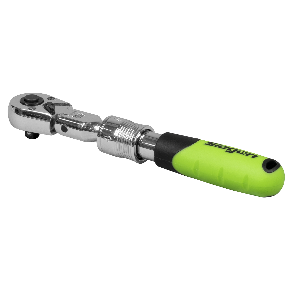Siegen S01294 Siegen Extendable Flexi-Head Ratchet Wrench 1/4"Sq Drive