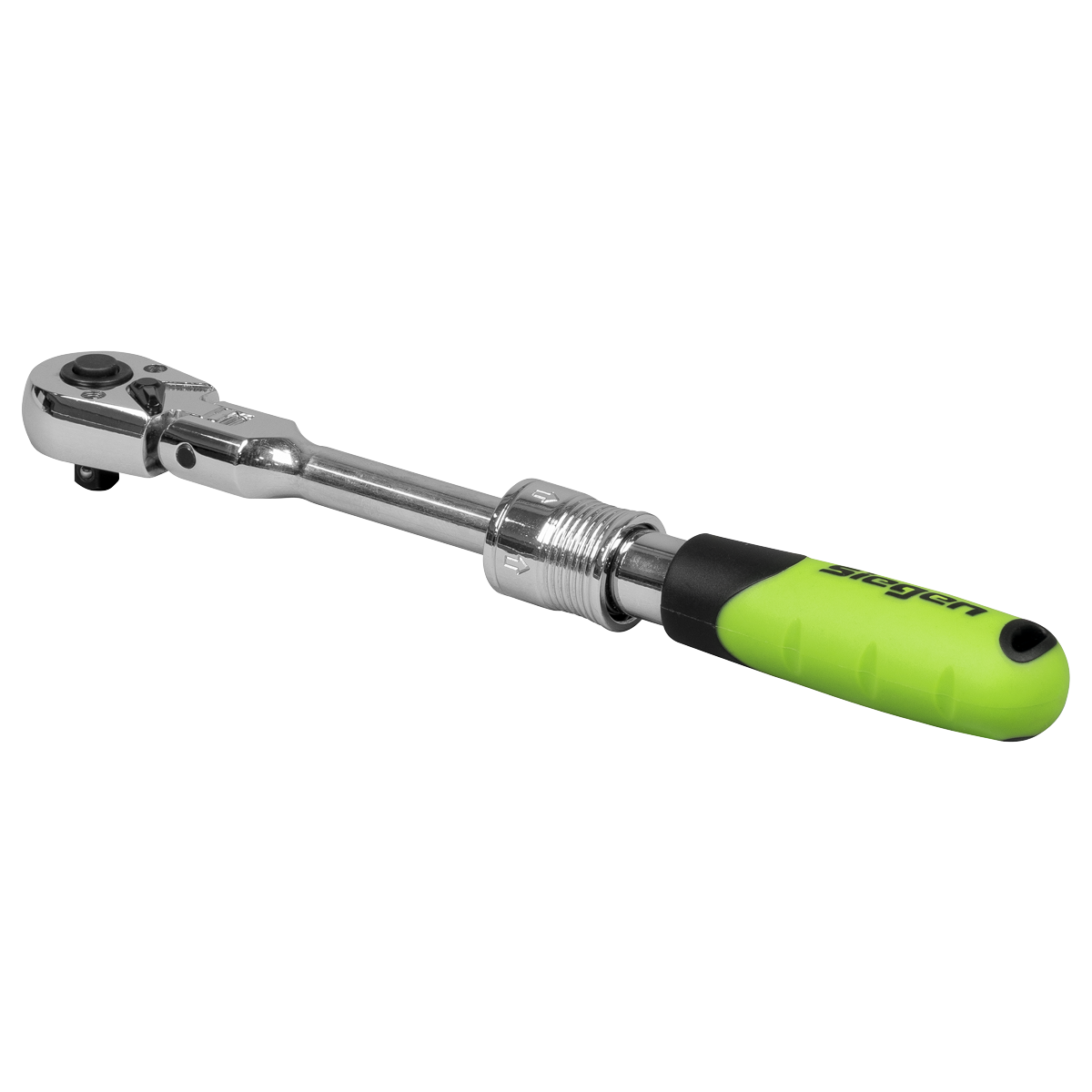 Siegen S01294 Siegen Extendable Flexi-Head Ratchet Wrench 1/4"Sq Drive