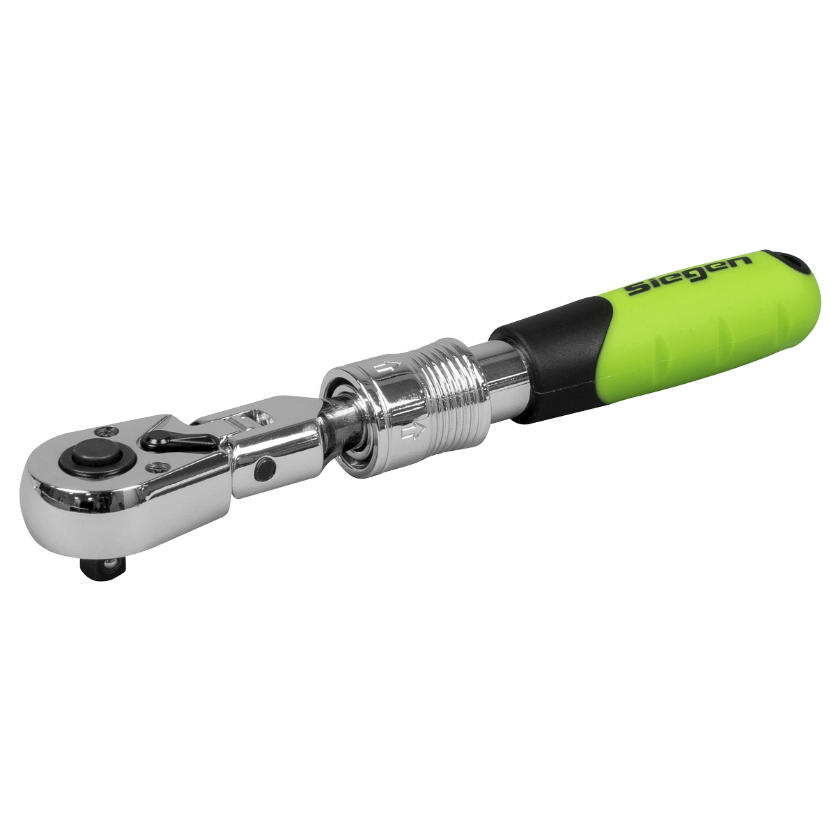 Siegen S01294 Siegen Extendable Flexi-Head Ratchet Wrench 1/4"Sq Drive
