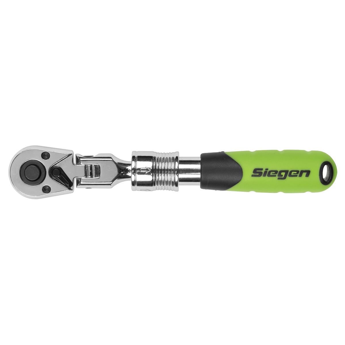 Siegen S01294 Siegen Extendable Flexi-Head Ratchet Wrench 1/4"Sq Drive