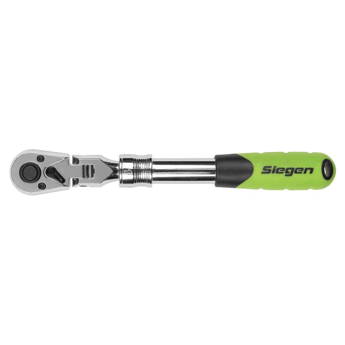 Siegen S01295 Siegen Extendable Flexi-Head Ratchet Wrench 3/8"Sq Drive