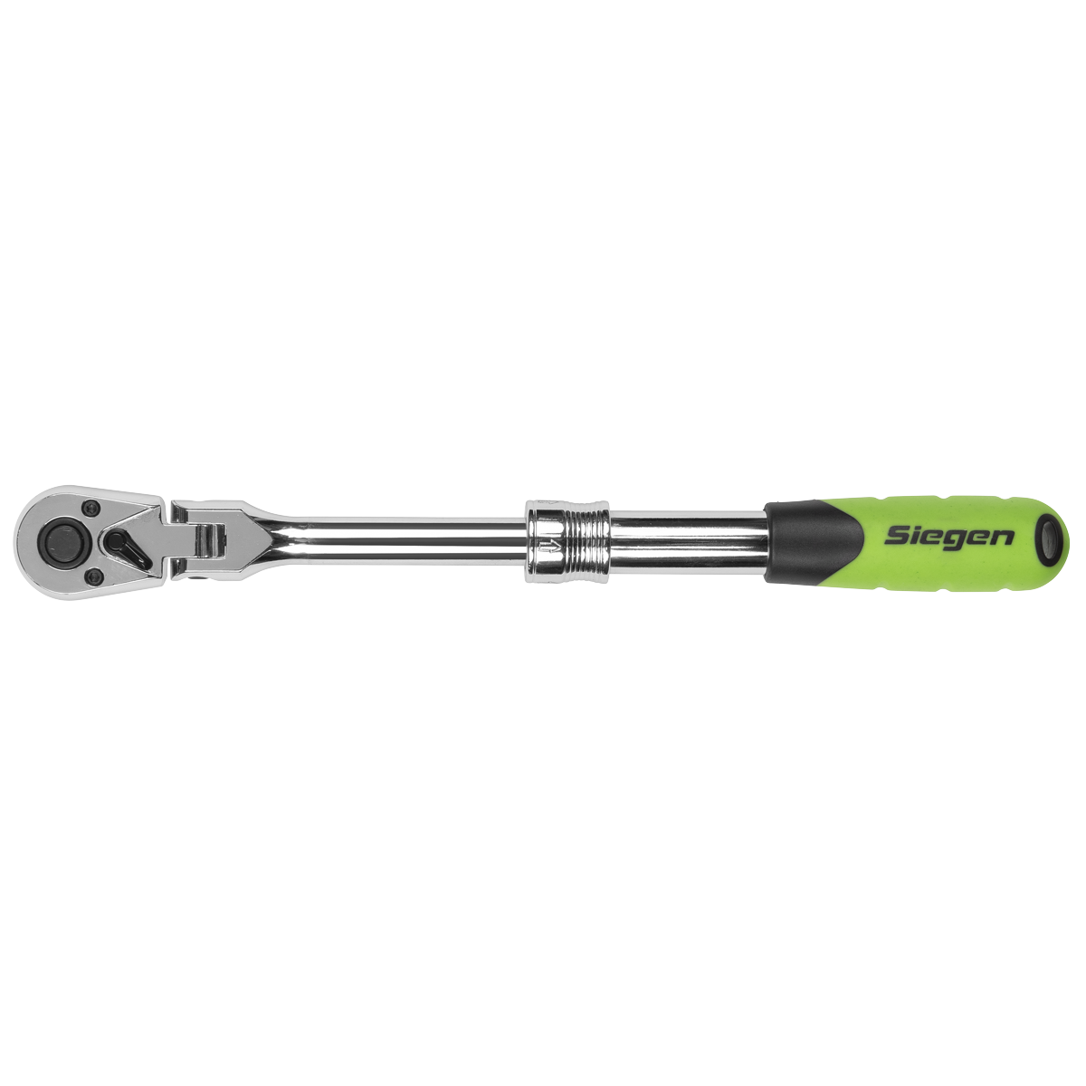 Siegen S01295 Siegen Extendable Flexi-Head Ratchet Wrench 3/8"Sq Drive