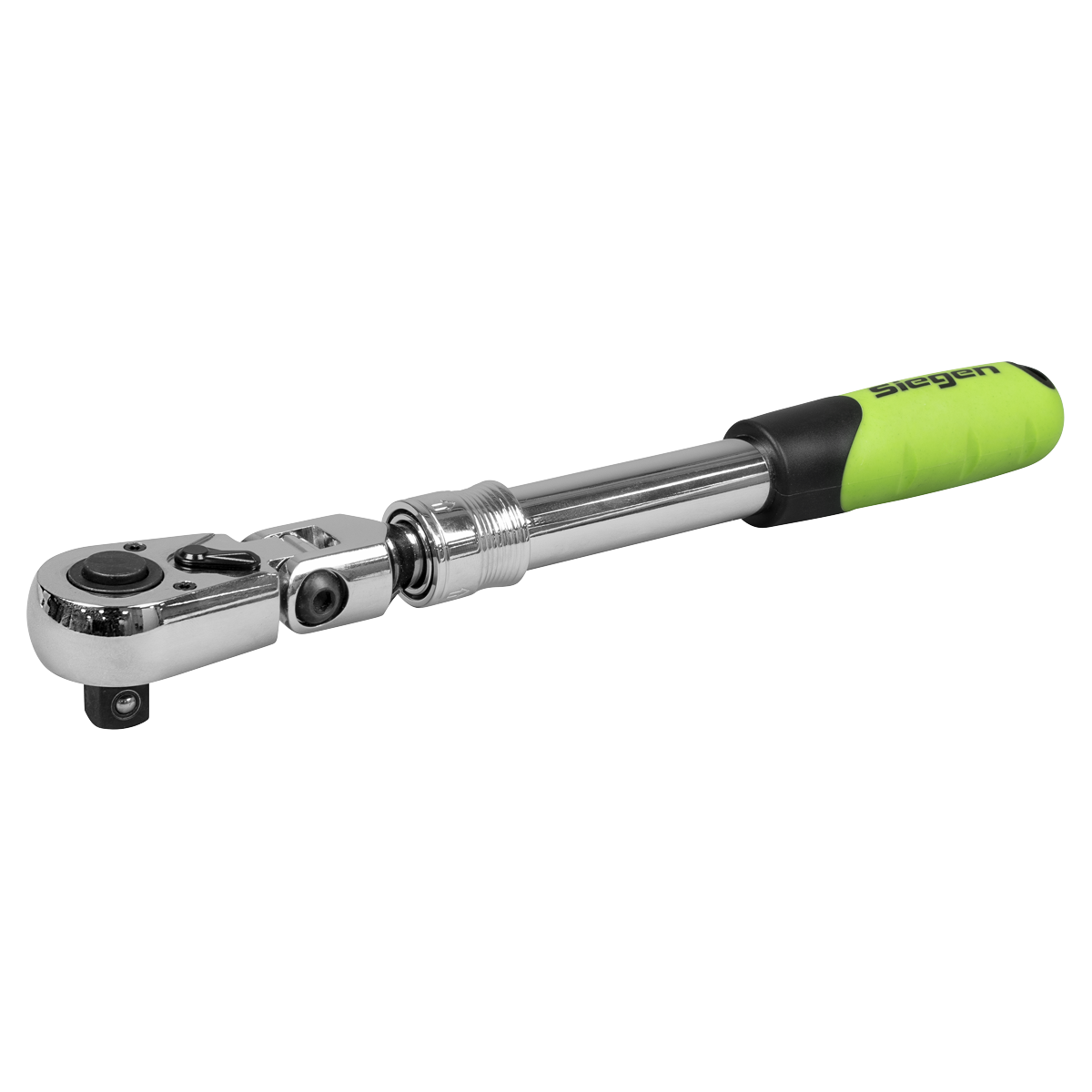 Siegen S01296 Siegen Extendable Flexi-Head Ratchet Wrench 1/2"Sq Drive