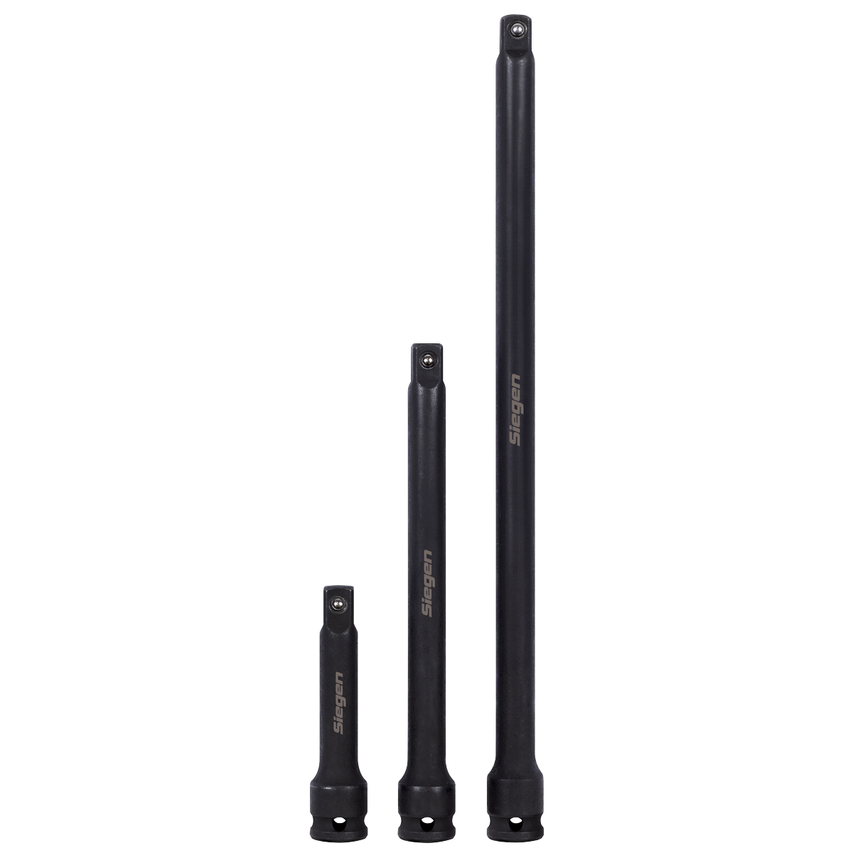 Siegen S01321 Siegen Impact Extension Bar Set 3/8"Sq Drive 3pc