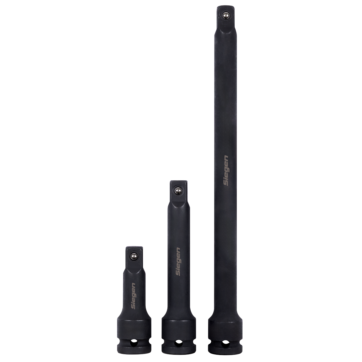 Siegen S01322 Siegen Impact Extension Bar Set 1/2"Sq Drive 3pc