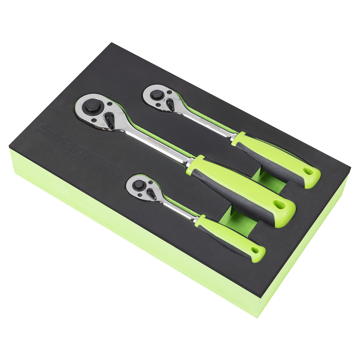 Siegen S01331 Ratchet Wrench Set 3pc