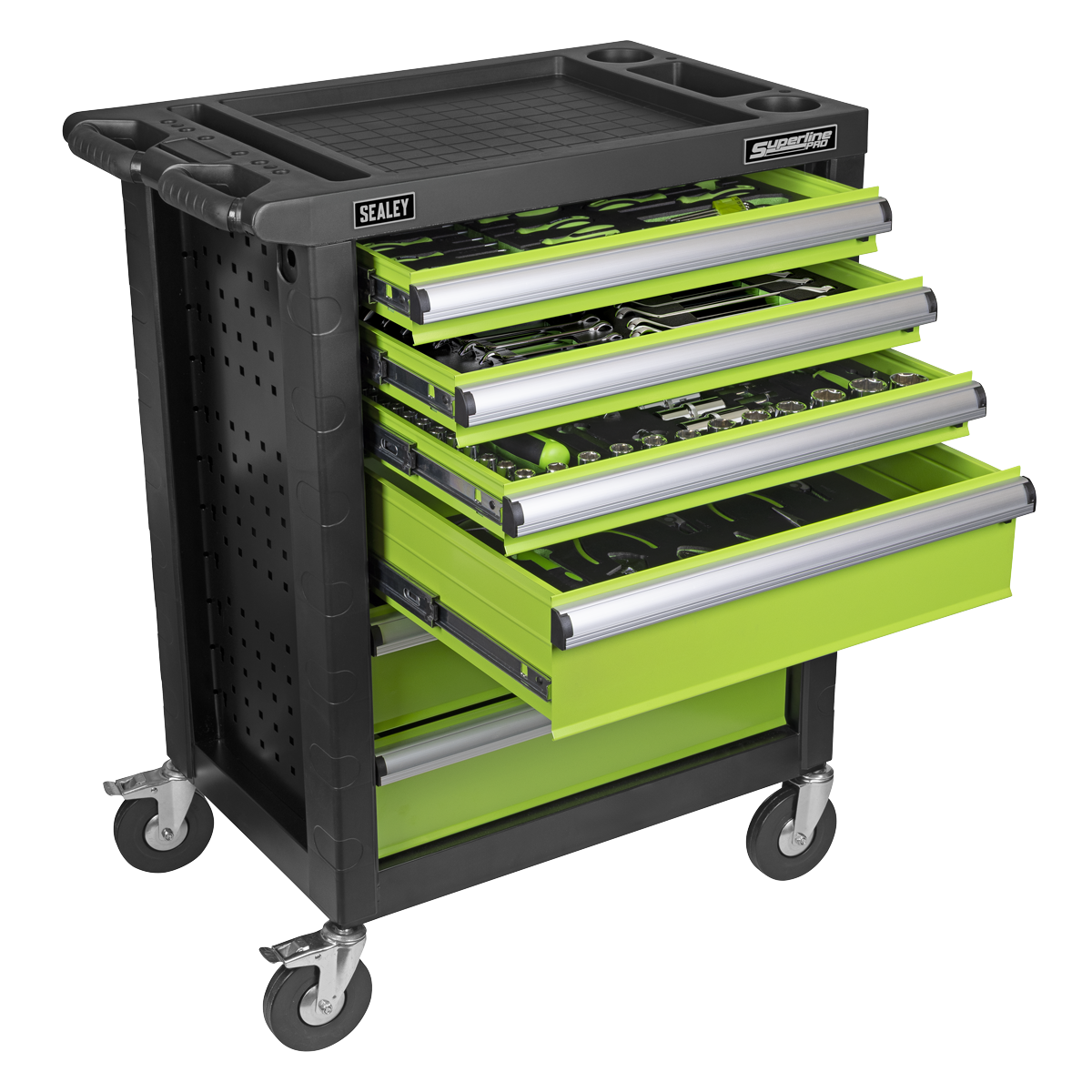 Siegen S01337 Siegen Rollcab 6 Drawer with 173pc Tool Kit