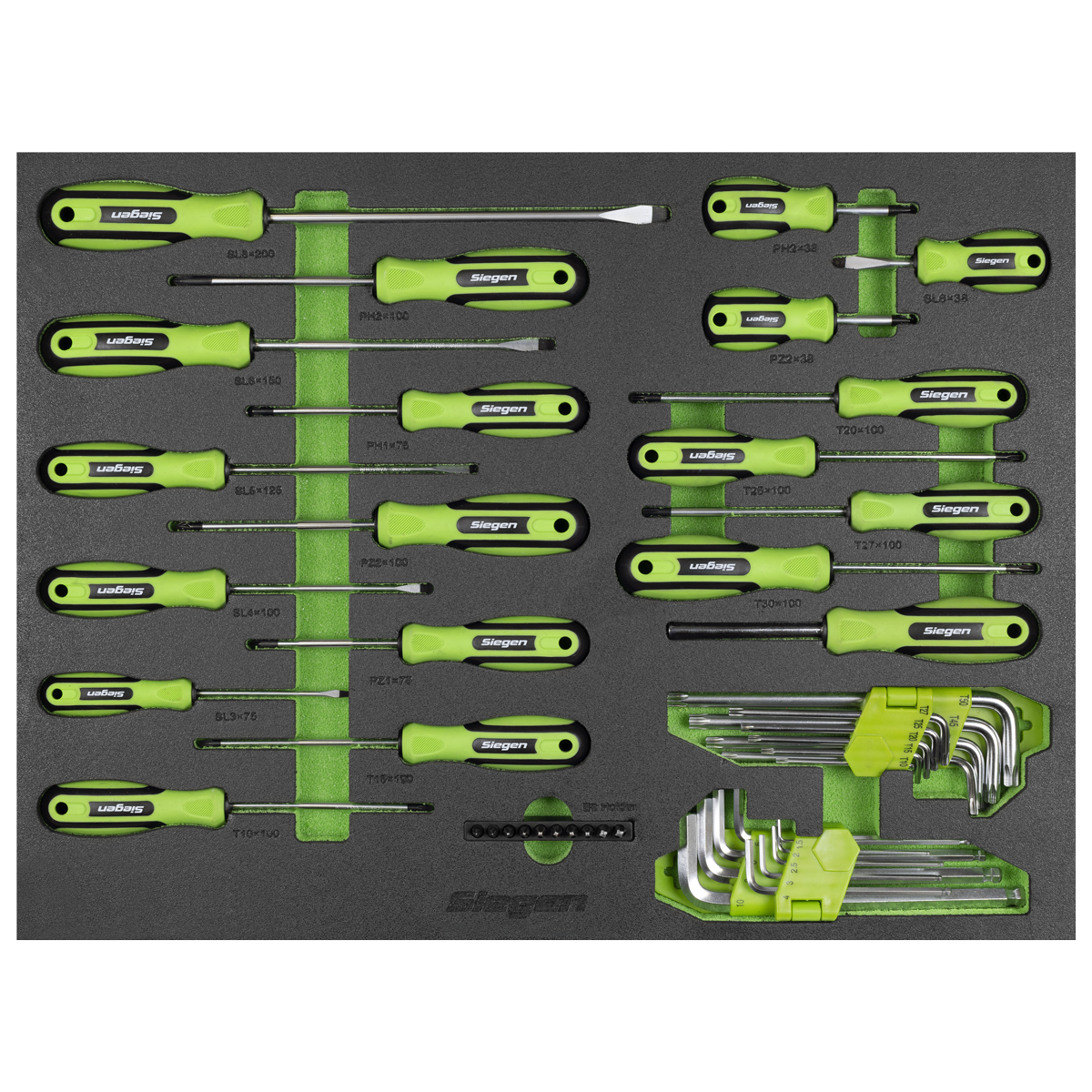 Siegen S01337 Siegen Rollcab 6 Drawer with 173pc Tool Kit