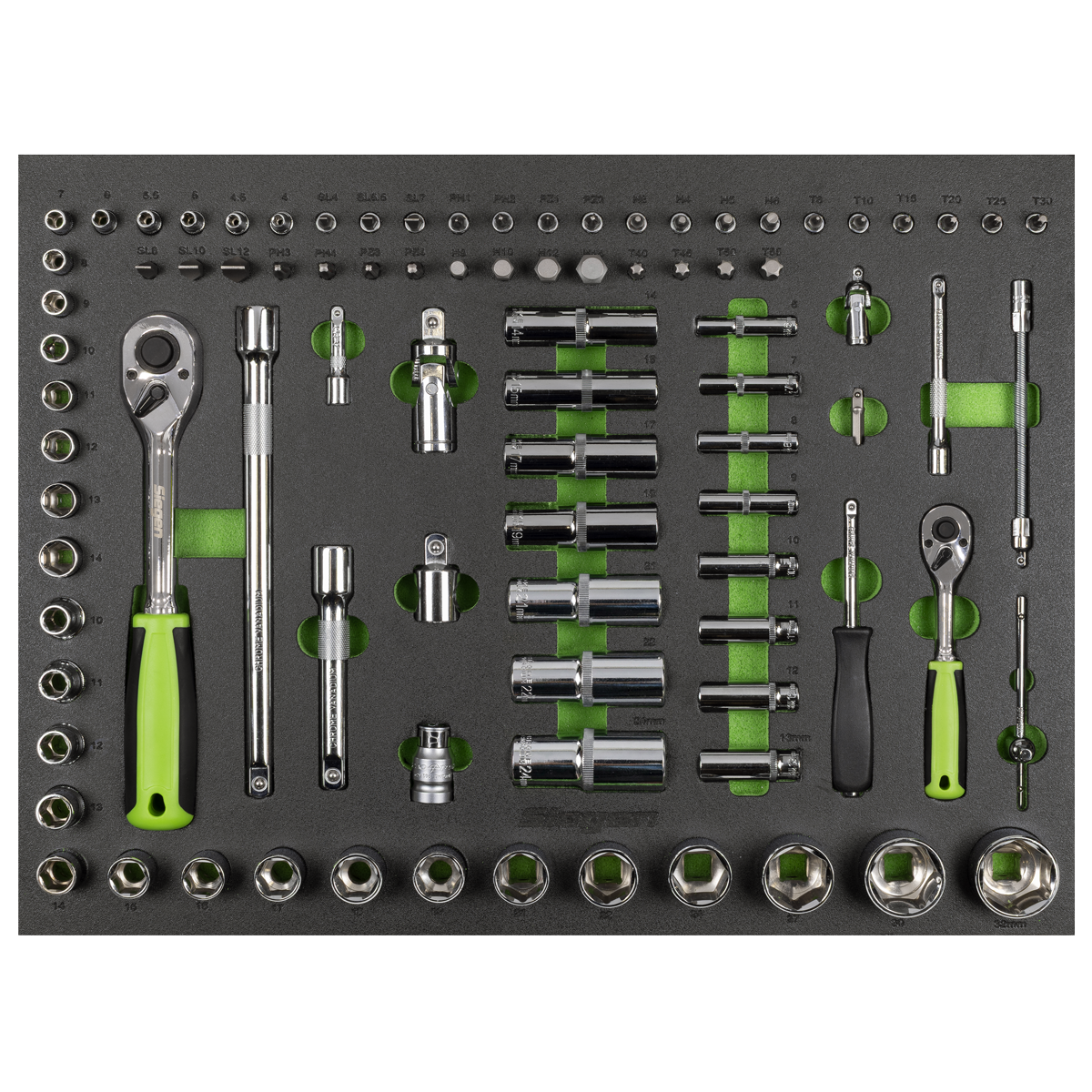 Siegen S01337 Siegen Rollcab 6 Drawer with 173pc Tool Kit