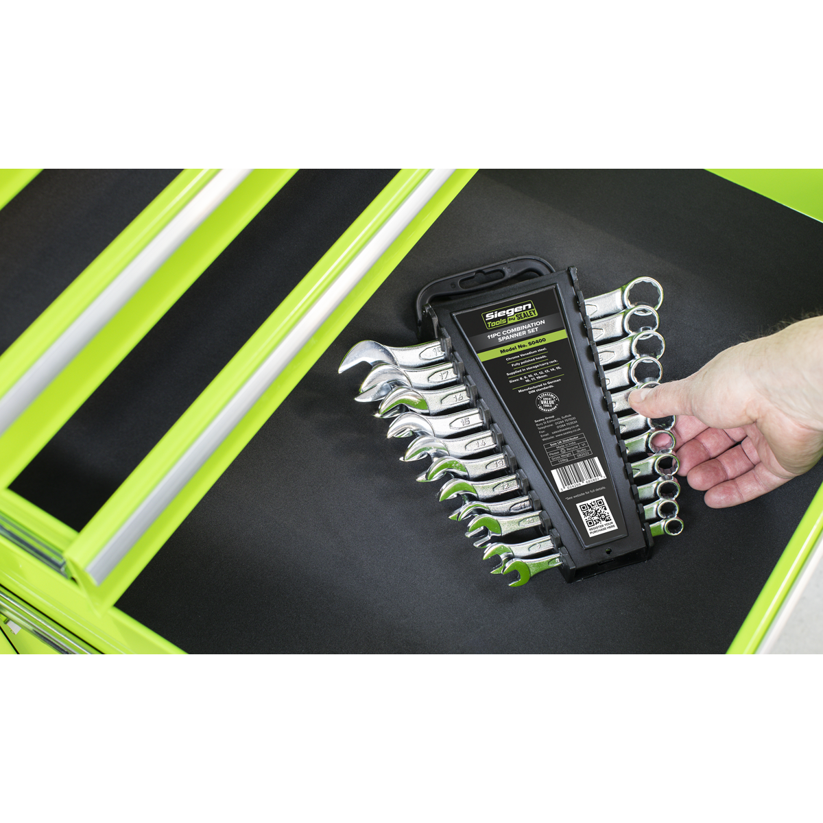 Siegen S0400 Siegen Combination Spanner Set 11pc