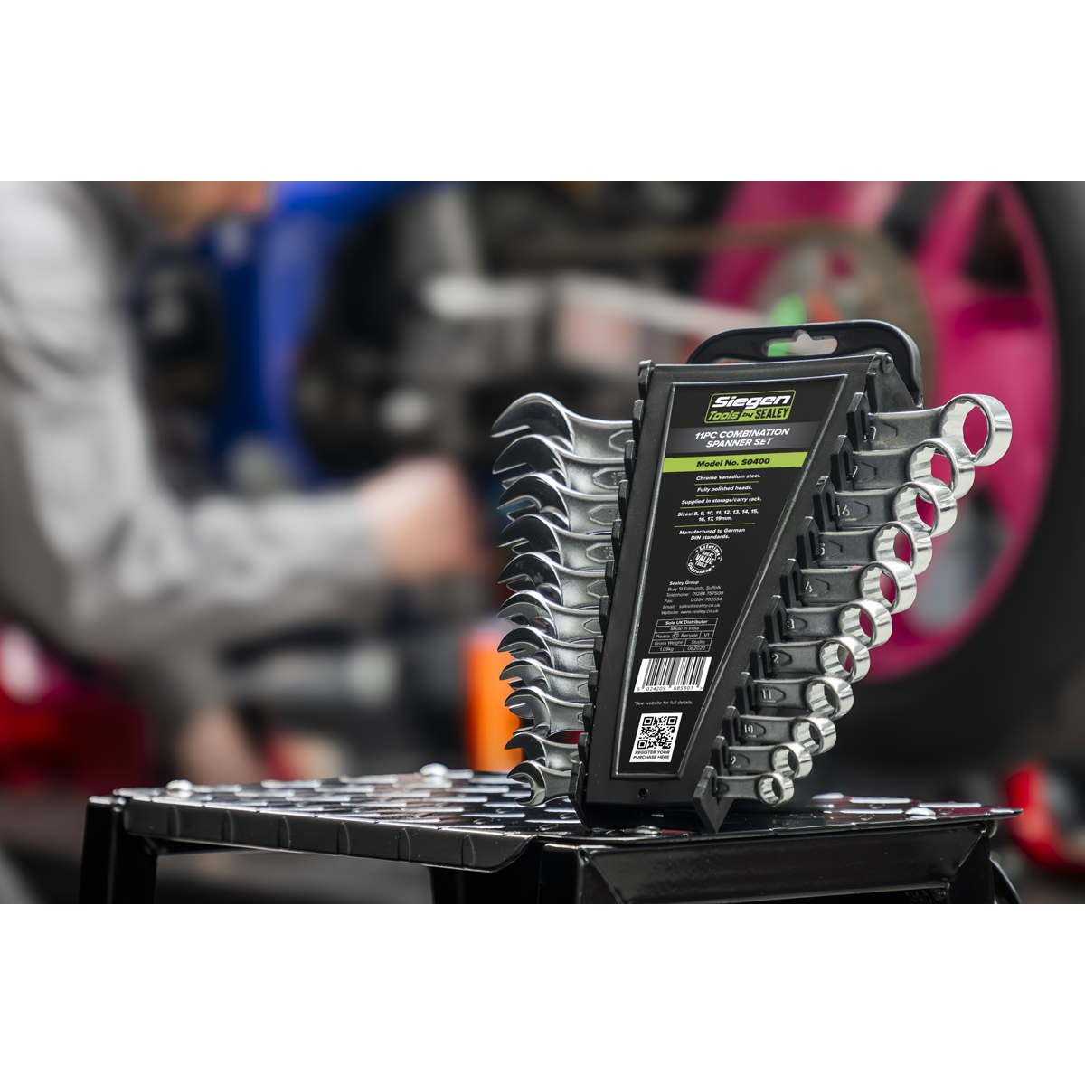 Siegen S0400 Siegen Combination Spanner Set 11pc