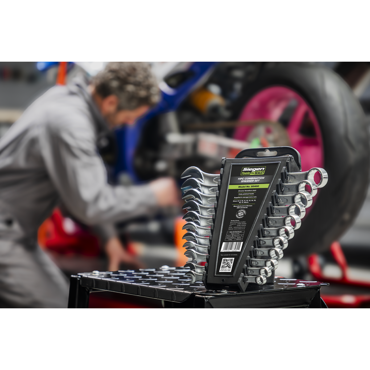 Siegen S0400 Siegen Combination Spanner Set 11pc