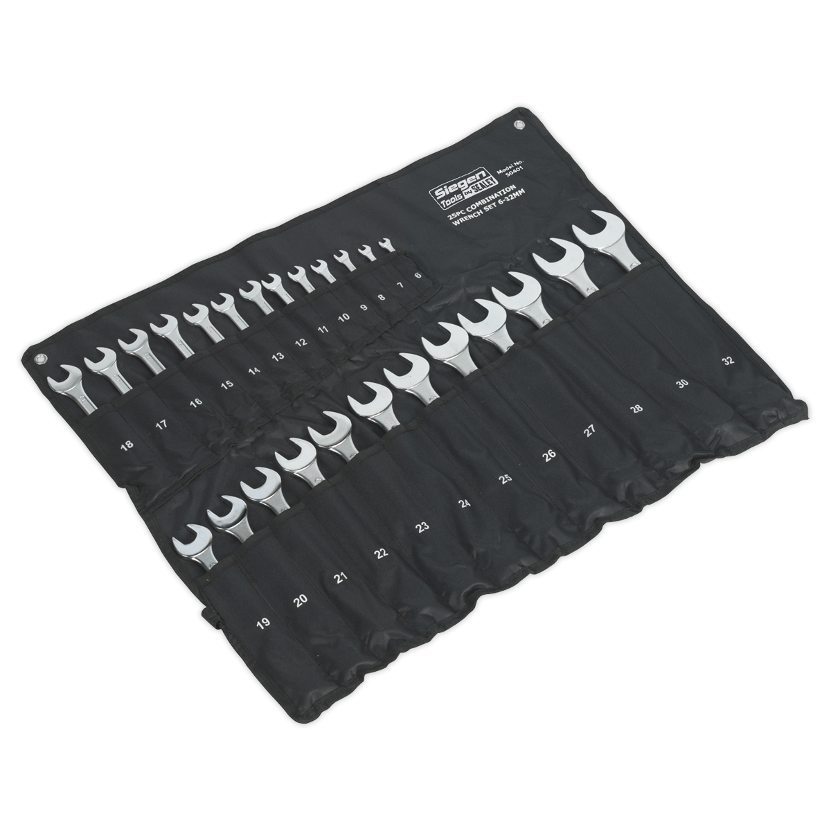 Siegen S0401 Siegen Jumbo Combination Spanner Set 25pc