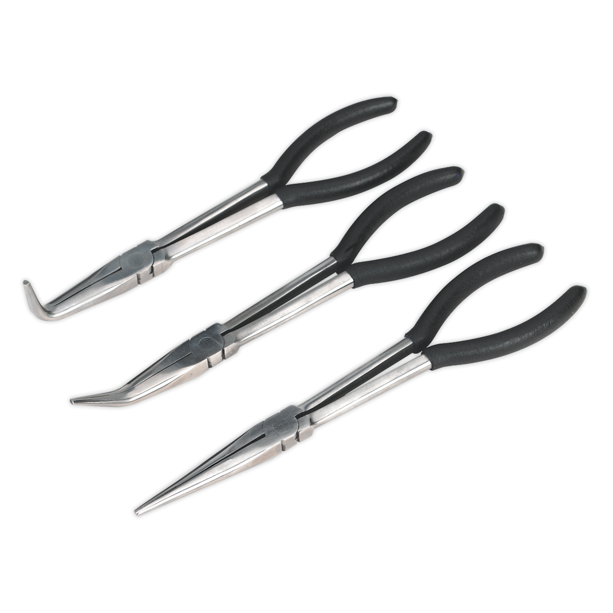 Siegen S0433 Siegen Needle Nose Pliers Set 275mm 3pc