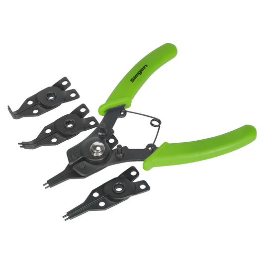 Siegen S0457 Siegen Internal/External Circlip Pliers Set
