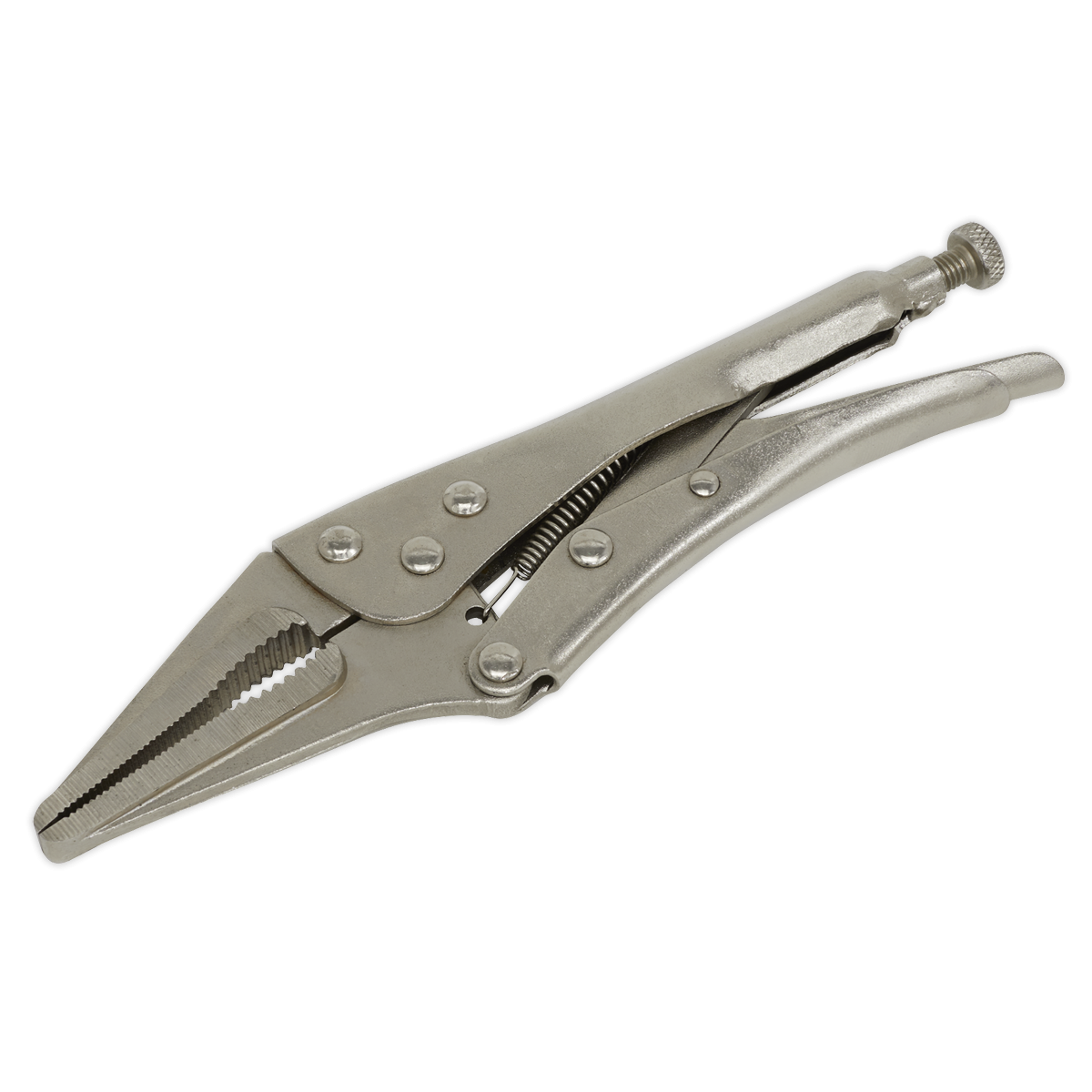 Siegen S0462 Siegen Long Nose Locking Pliers 225mm