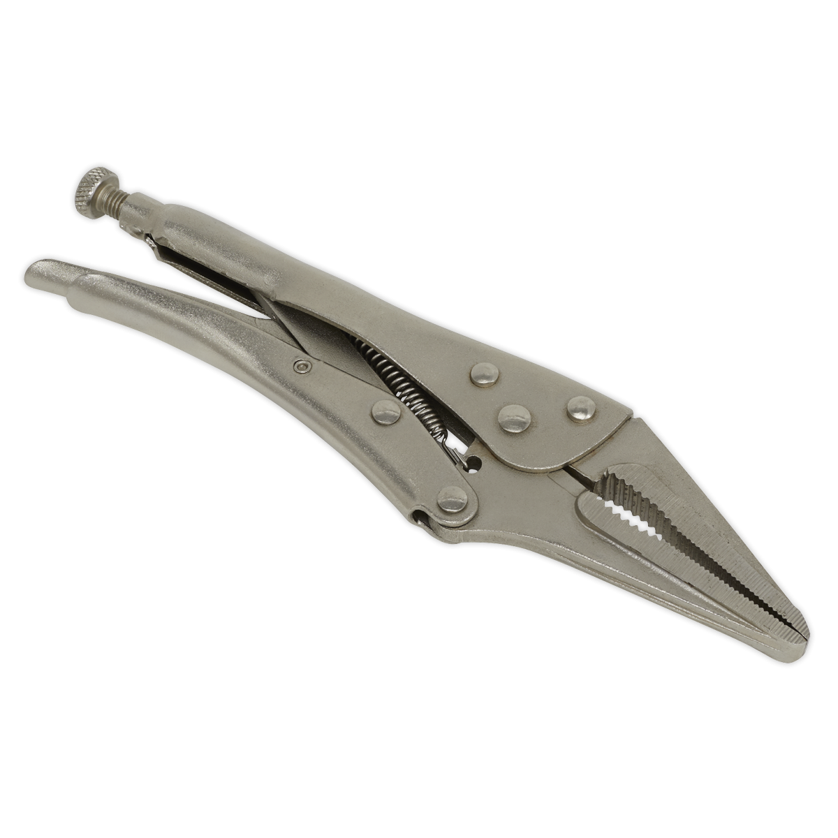 Siegen S0462 Siegen Long Nose Locking Pliers 225mm