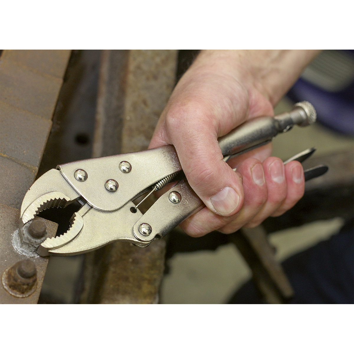 Siegen S0463 Siegen Locking Pliers Set 3pc