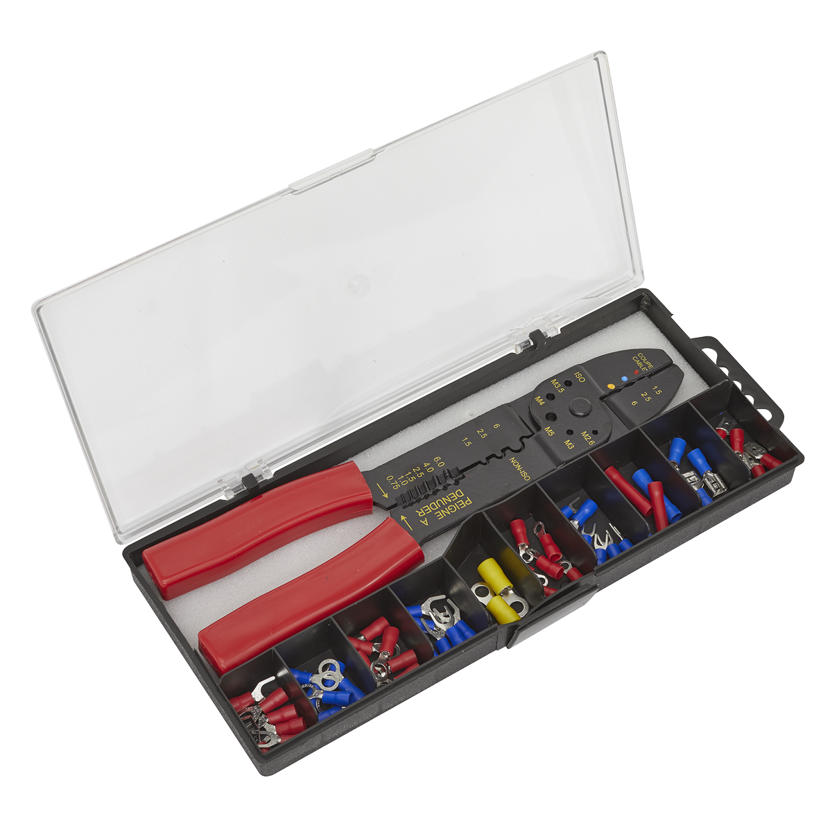 Siegen S0536 Siegen Crimping Tool Set