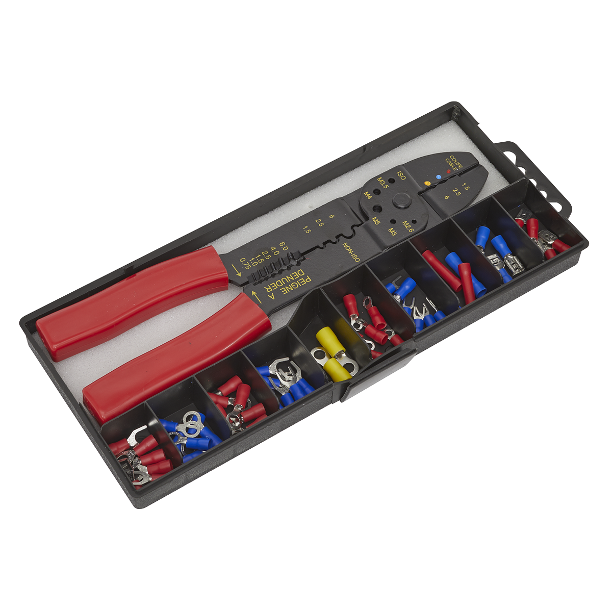 Siegen S0536 Siegen Crimping Tool Set