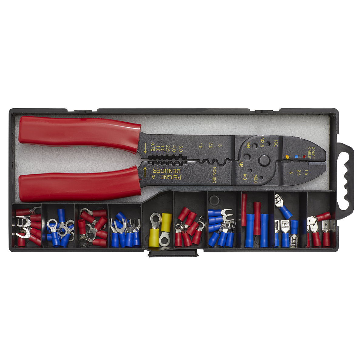 Siegen S0536 Siegen Crimping Tool Set