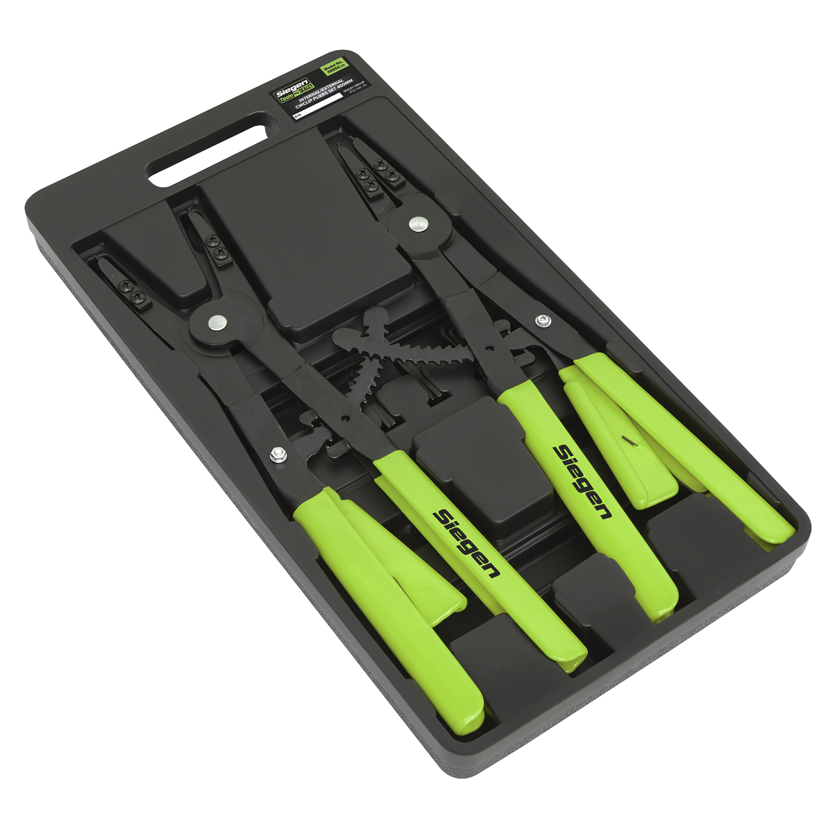 Siegen S0554 Siegen Internal/External Circlip Pliers Set 400mm