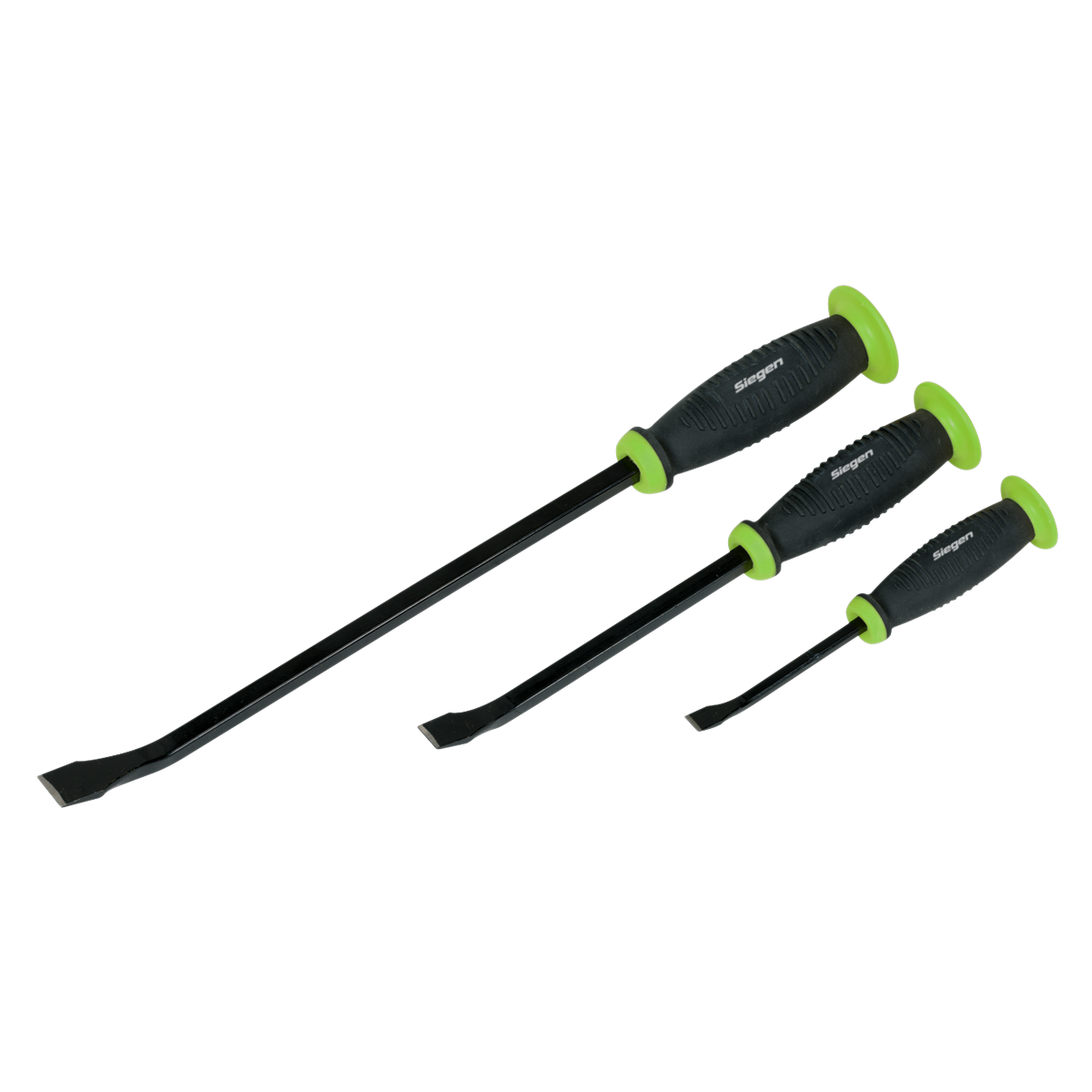 Siegen S0558 Siegen Pry Bar Set with Hammer Cap 3pc