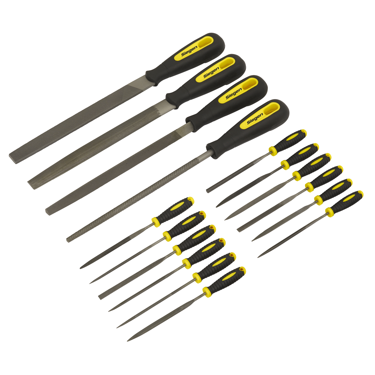 Siegen S05781 Siegen Engineer's & Needle File Set 16pc