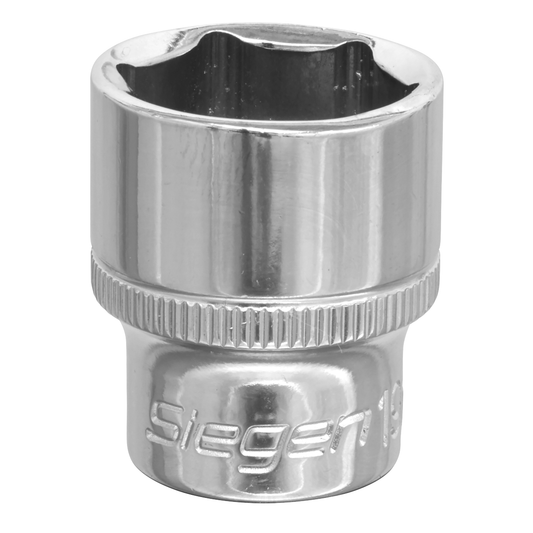 Siegen S0586 Siegen Socket 19mm 3/8"Sq Drive