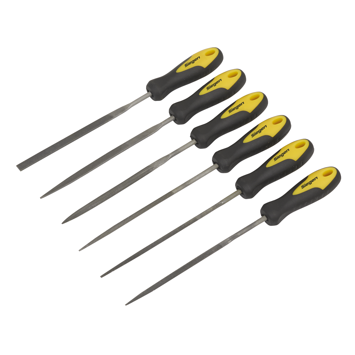 Siegen S0628 Siegen Needle File Set 100mm 6pc