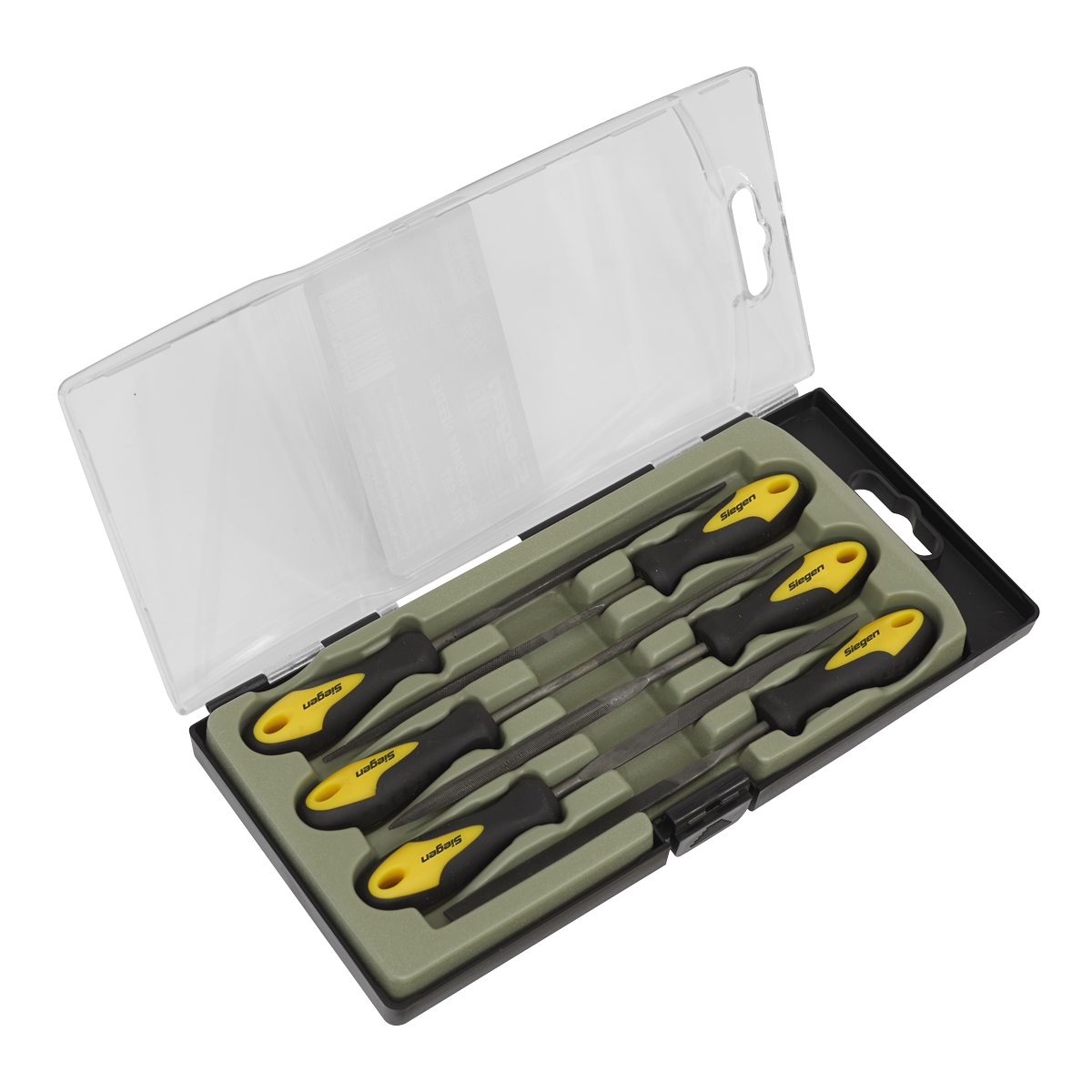 Siegen S0628 Siegen Needle File Set 100mm 6pc