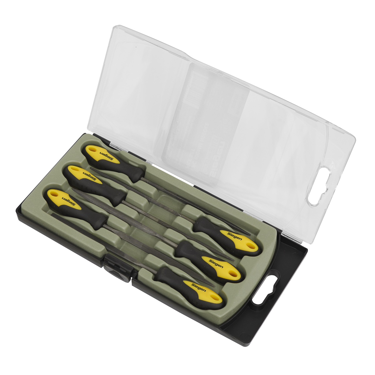 Siegen S0628 Siegen Needle File Set 100mm 6pc