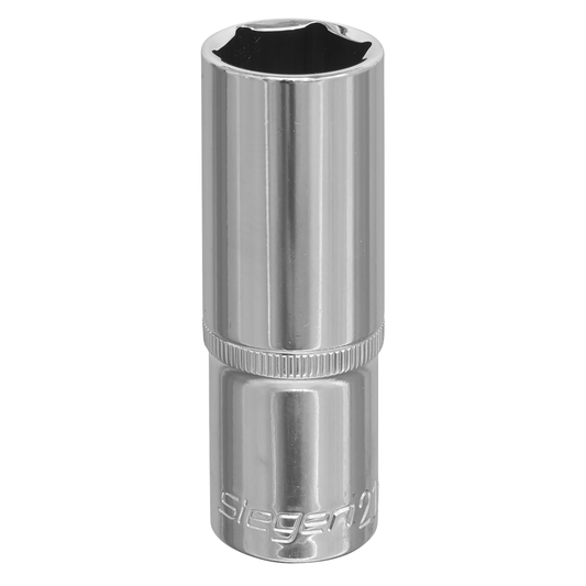 Siegen S0676 Siegen Deep Socket 1/2"Sq Drive 21mm