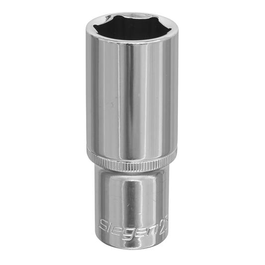 Siegen S0678 Siegen Deep Socket 1/2"Sq Drive 23mm
