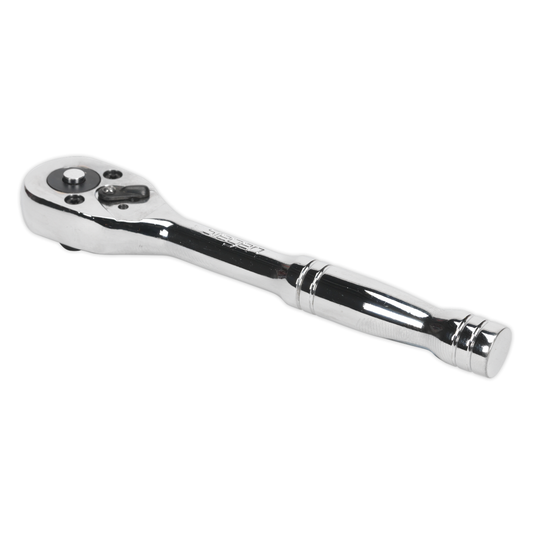 Siegen S0704 Siegen Pear-Head Ratchet Wrench with Flip Reverse 1/4"Sq Drive