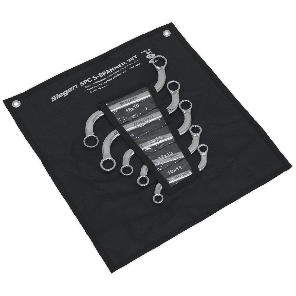 Siegen S0717 Siegen S-Spanner Set 5pc