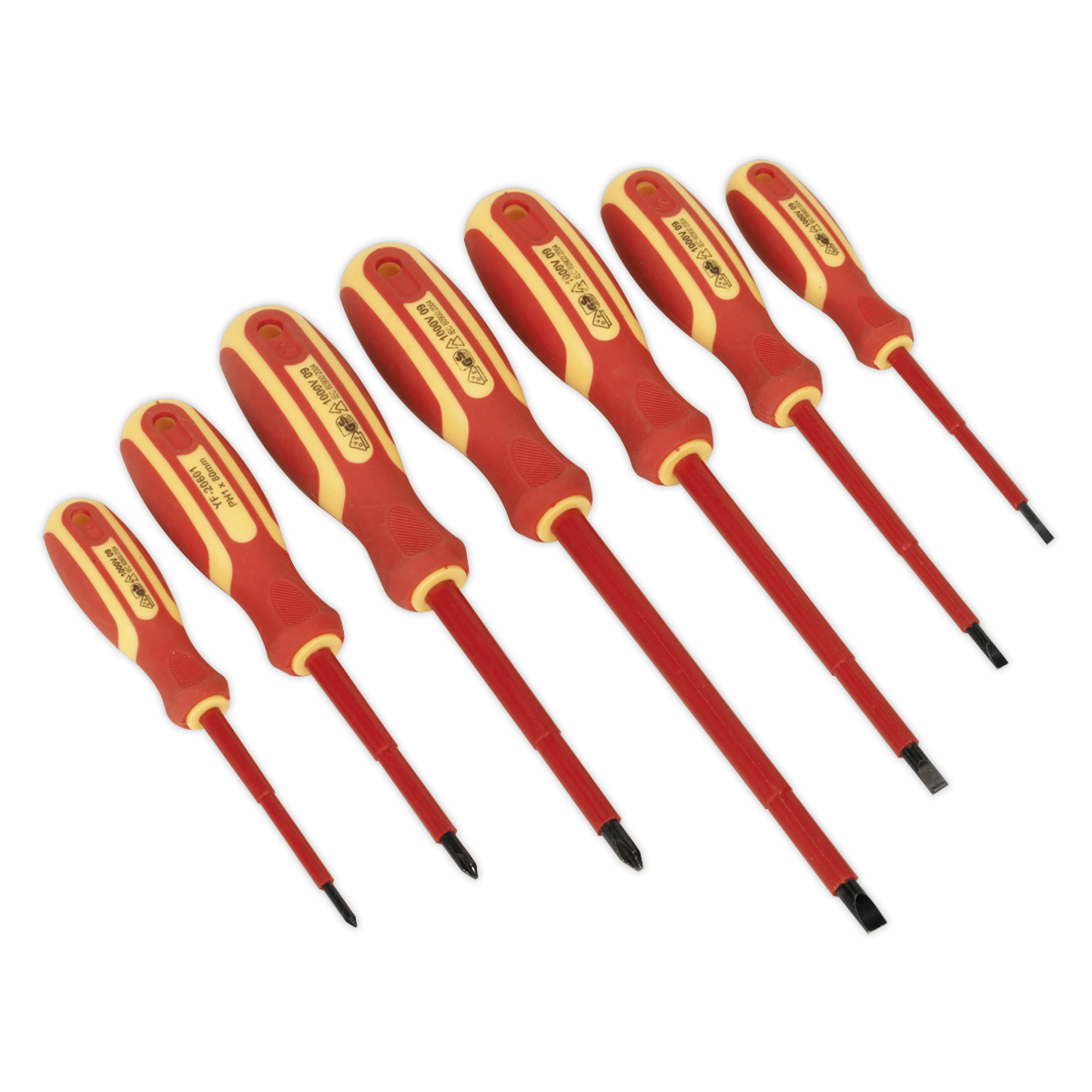 Siegen S0756 Siegen Screwdriver Set 7pc - VDE Approved