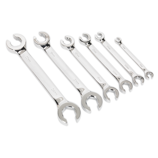 Siegen S0767 Siegen Flare Nut Spanner Set 6pc