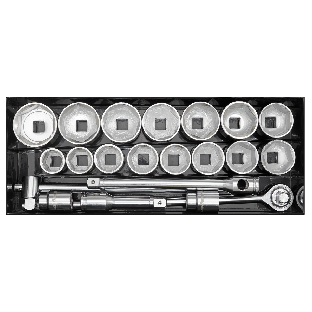 Siegen S0768 Siegen Socket Set 1"Sq Drive 21pc