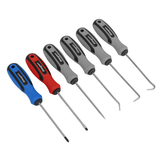 Siegen S0774 Siegen Mini Pick & Screwdriver Set 6pc