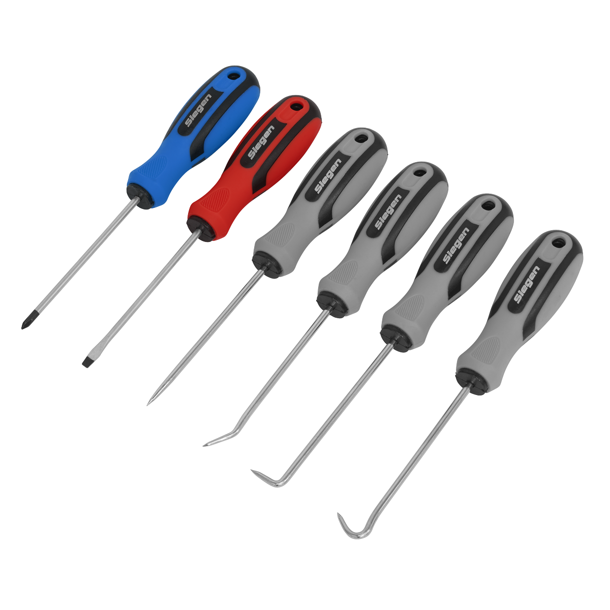 Siegen S0774 Siegen Mini Pick & Screwdriver Set 6pc