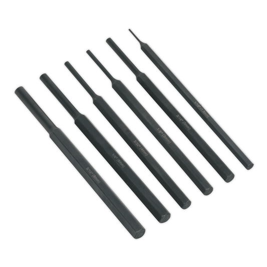 Siegen S0800 Siegen Parallel Pin Punch Set 6pc