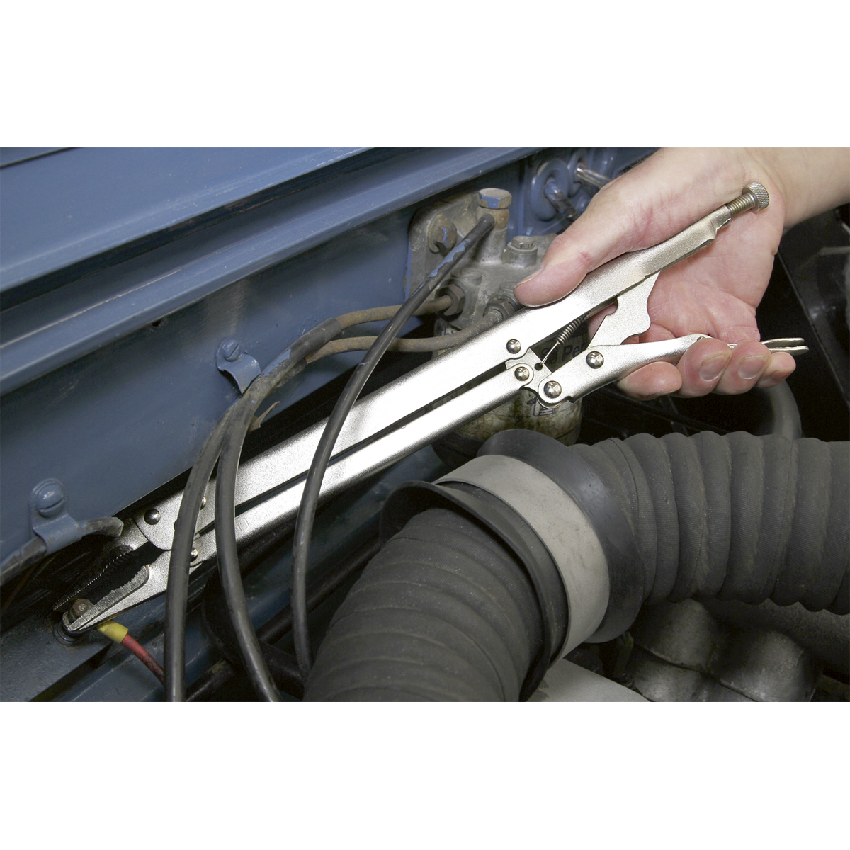Siegen S0841 Siegen Extra-Long Locking Pliers 375mm