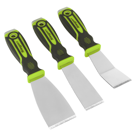 Siegen S0856 Siegen Scraper Set with Hammer Cap 3pc
