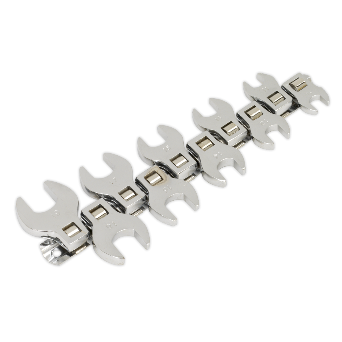 Siegen S0866 Siegen Crow's Foot Open-End Spanner Set 3/8"Sq Drive 10pc